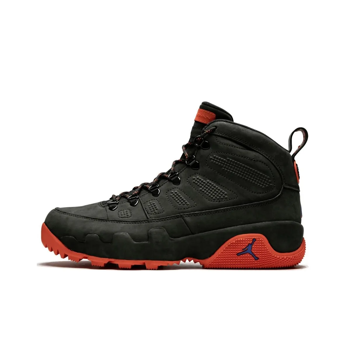 Jordan Air Jordan 9 Vintage Basketball Shoes Men Mid Top Black Red