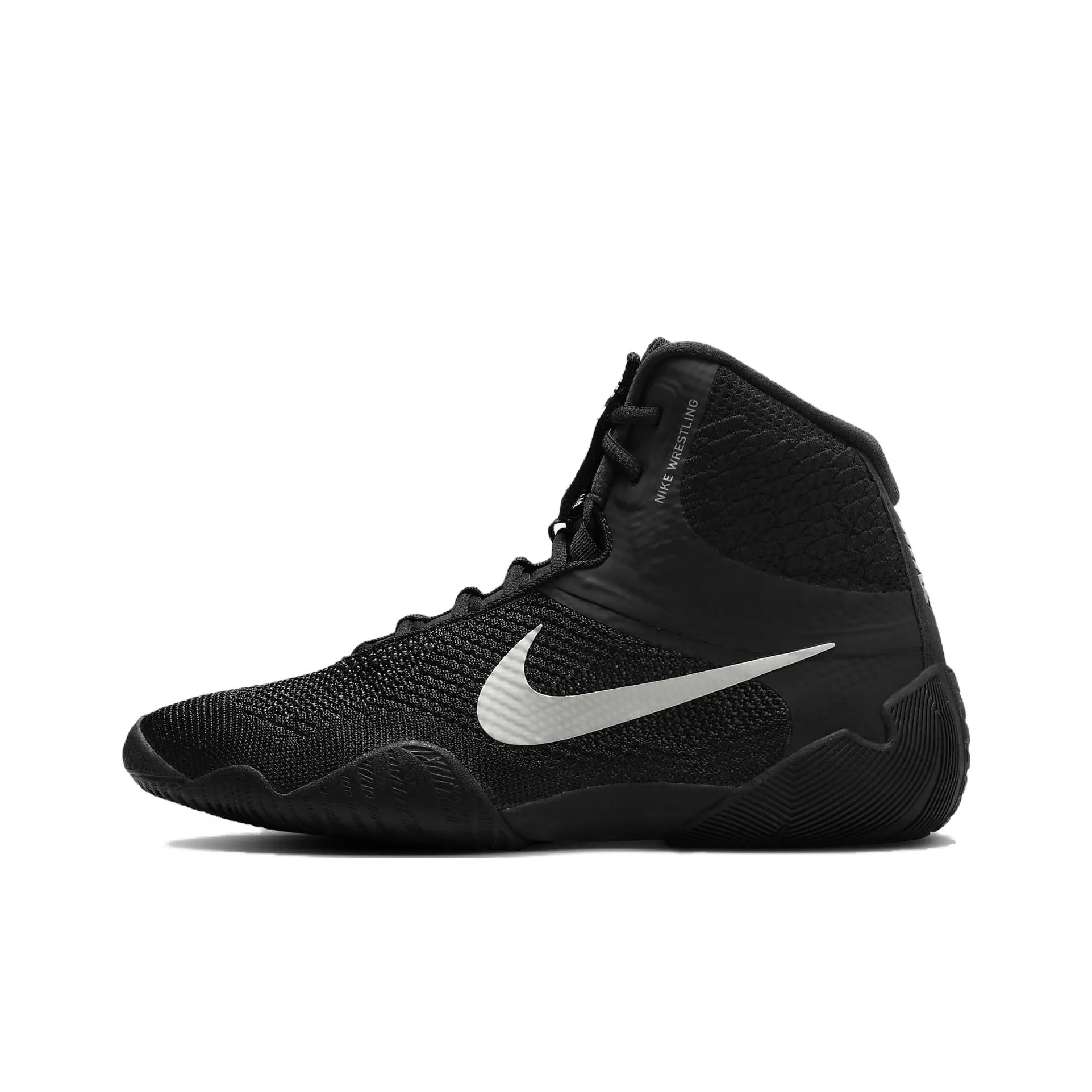 Nike Tawa Wrestling Training Shoes Men High Top Black