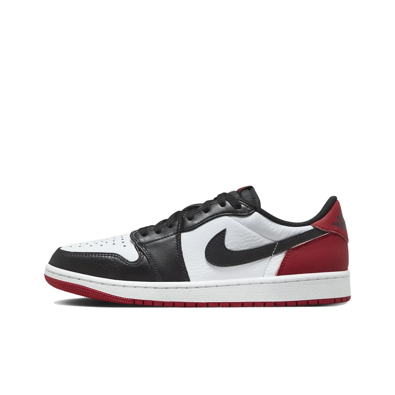 Jordan Air Jordan 1 Vintage Basketball Shoes Unisex Low Top Black White
