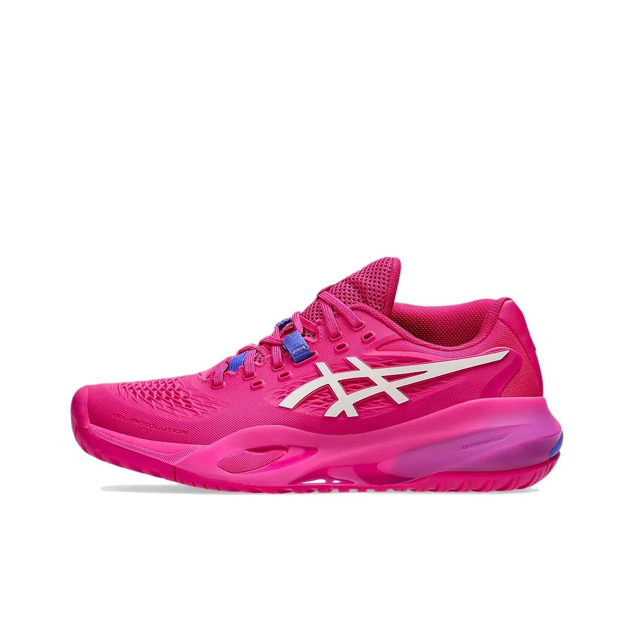 Asics Gel Resolution X Устойчивые к истиранию низкие теннисные кроссовки для женщин розовые