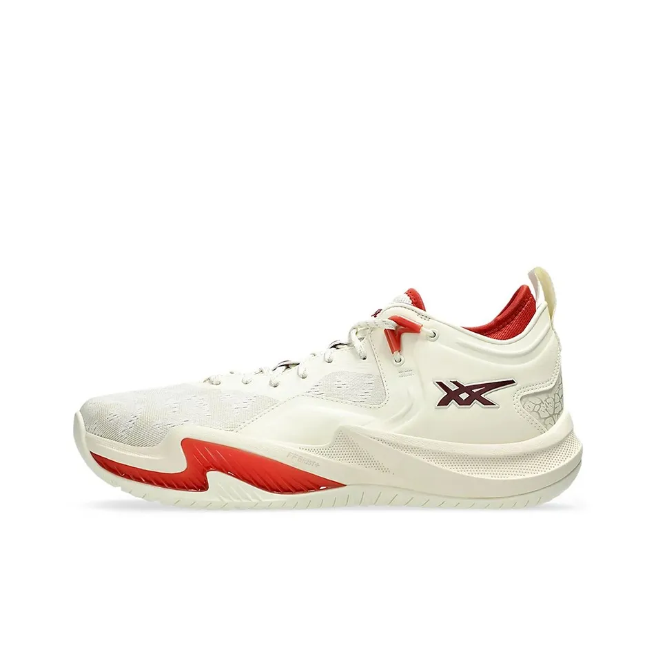 Asics Nova Surge 2 Амортизация Противоскользящие Устойчивые к истиранию Покрытие Низкие Баскетбольные кроссовки Унисекс