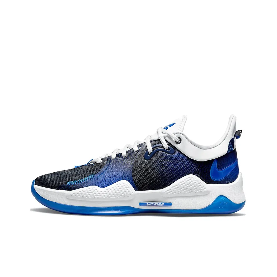 Playstation X Nike PG 5 Basketball Shoes Men Low Top Blue/Black/White