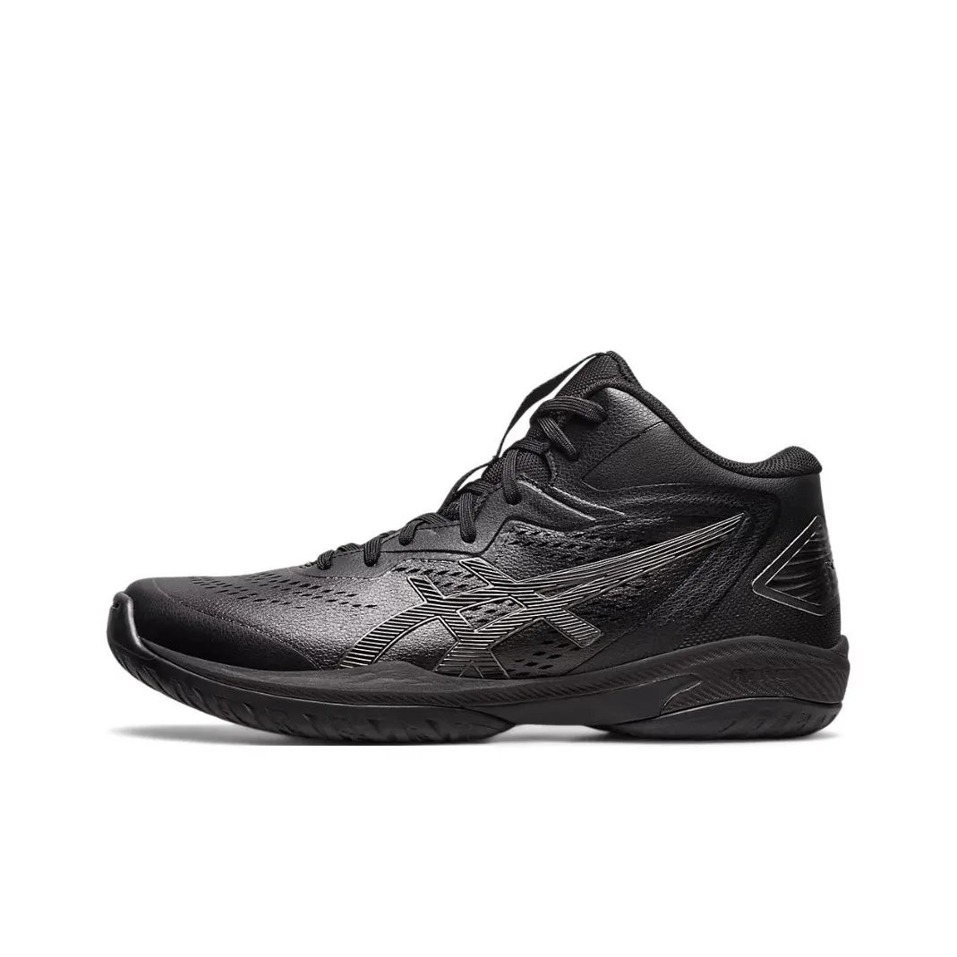 ASICS Гель HOOP V15 Амортизация Противоскользящие Устойчивые к истиранию Отскок MID Баскетбольные кроссовки Унисекс
