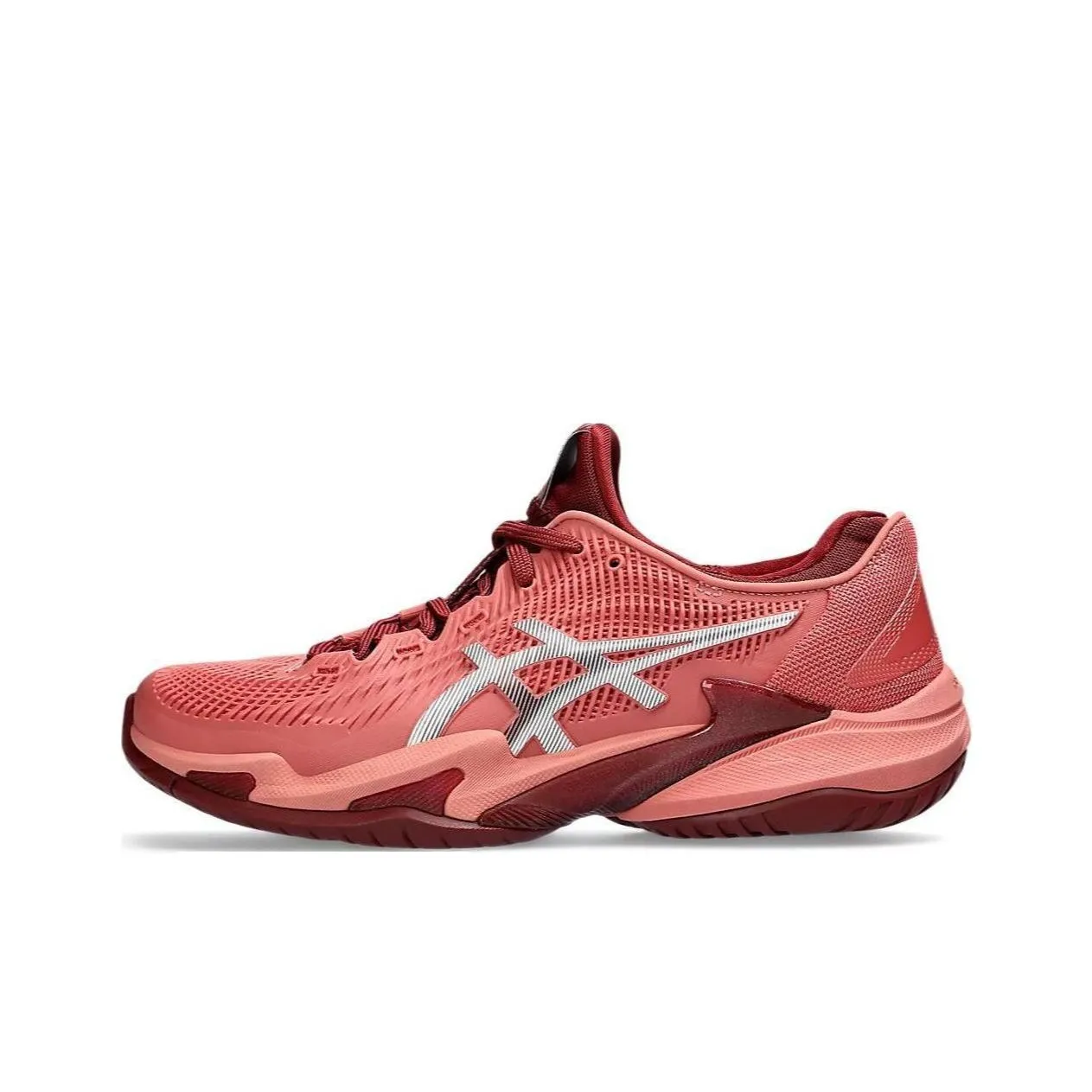 Asics Court FF 3 Novak Low Топ Кроссовки для тенниса Женские Красные