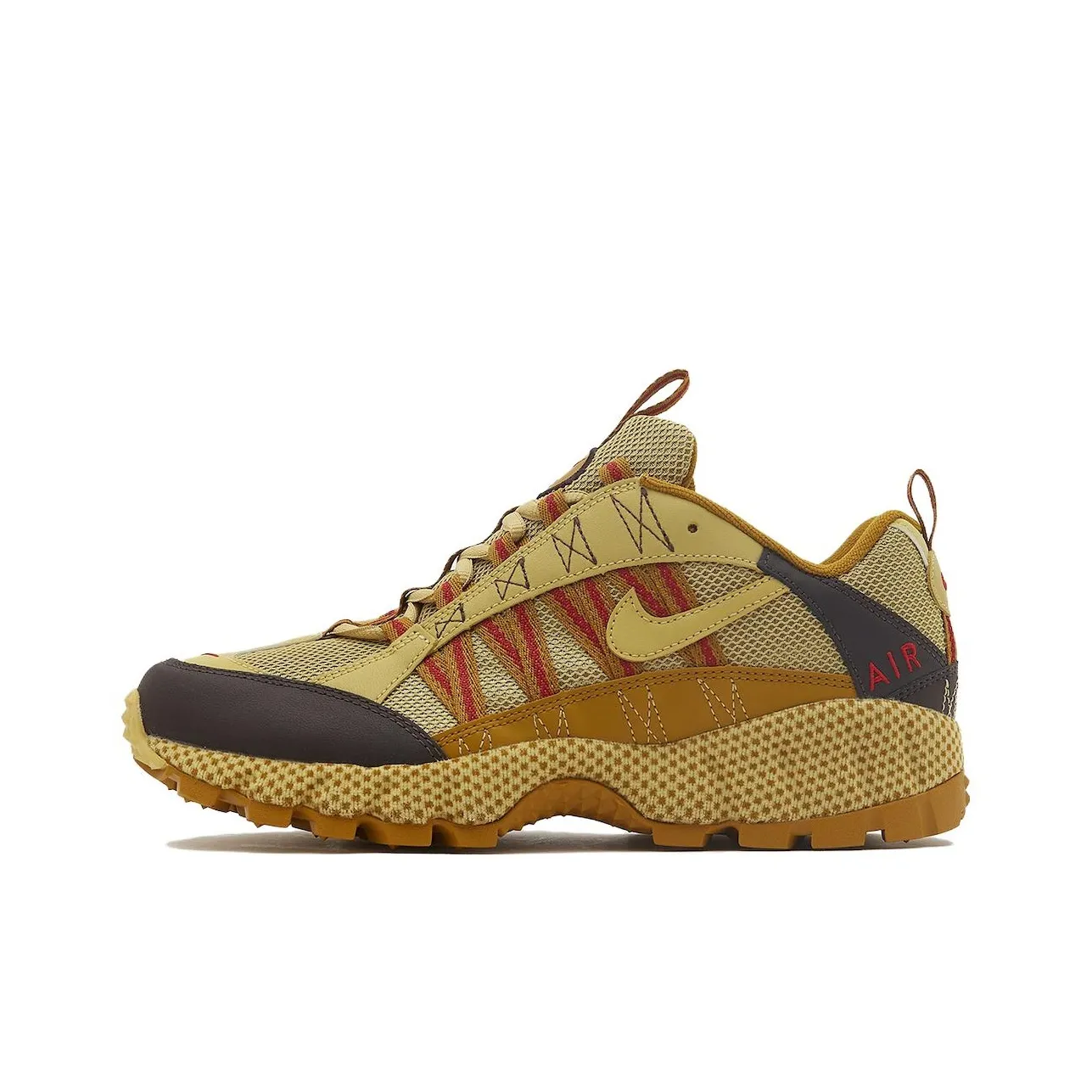 Nike Air Humara Кожа Дышащий Низкий Топ Уличная Обувь Мужская Коричневый