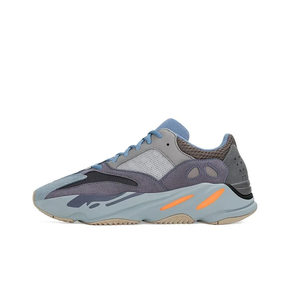 Adidas Originals Yeezy Boost 700 Chunky Sneakers Unisex Low Top Light Blue/Khaki/Light Gray/Dark Brown