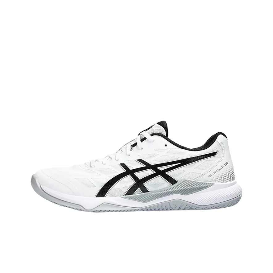 Asics Gel Tactic 12 Амортизация Низкие Кроссовки для тренировок Мужские Белые Синие