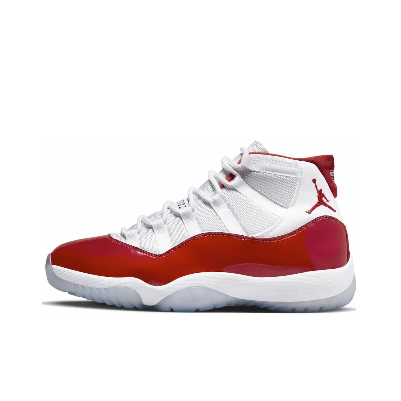 Jordan Air Jordan 11 Vintage Basketball Shoes Unisex High Top White/Red