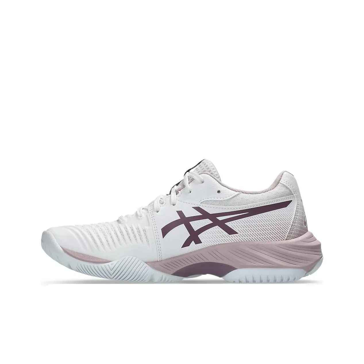 Asics Netburner Ballistic FF 3 Low Топ Кроссовки для тренировок Женские Белые Розовые