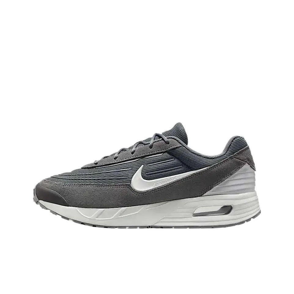 Nike Air Max Verse Текстиль Кожа Универсальные Низкие Кроссовки для тренировок Мужские Серые
