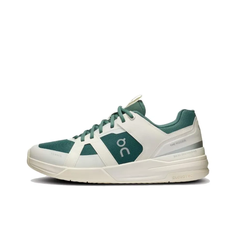 On THE ROGER Clubhouse Pro Теннисные кроссовки Низкий топ Белый Зеленый Мужской