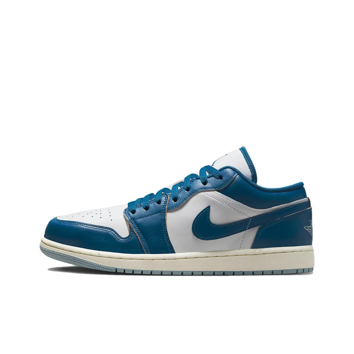 Jordan Air Jordan 1 Vintage Basketball Shoes Men Low Top Blue White