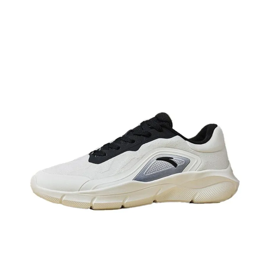 Anta Амортизация Низкий Топ Бадминтон Обувь Мужская Белый Черный