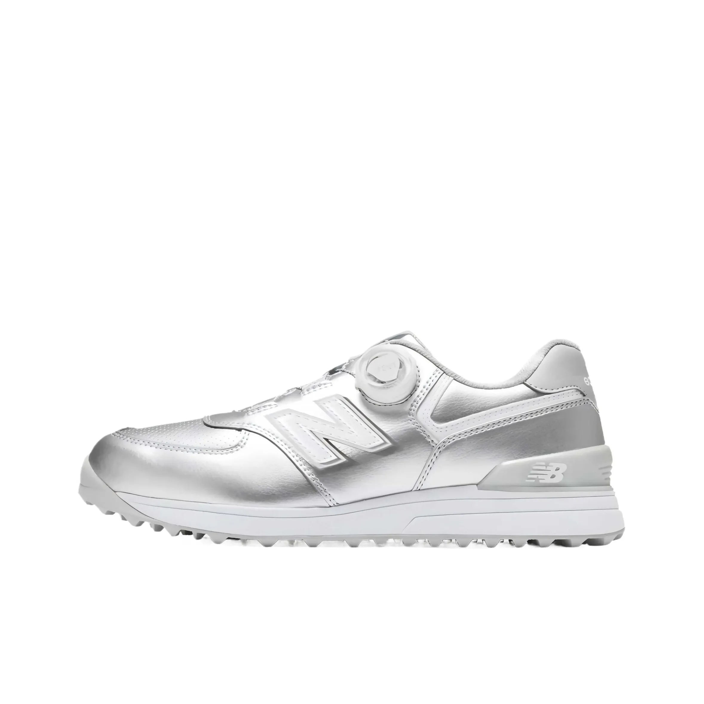 New Balance NB 574 V3 Low Топ Кроссовки для тренировок Женские Серебряные 2E Ширина корпуса
