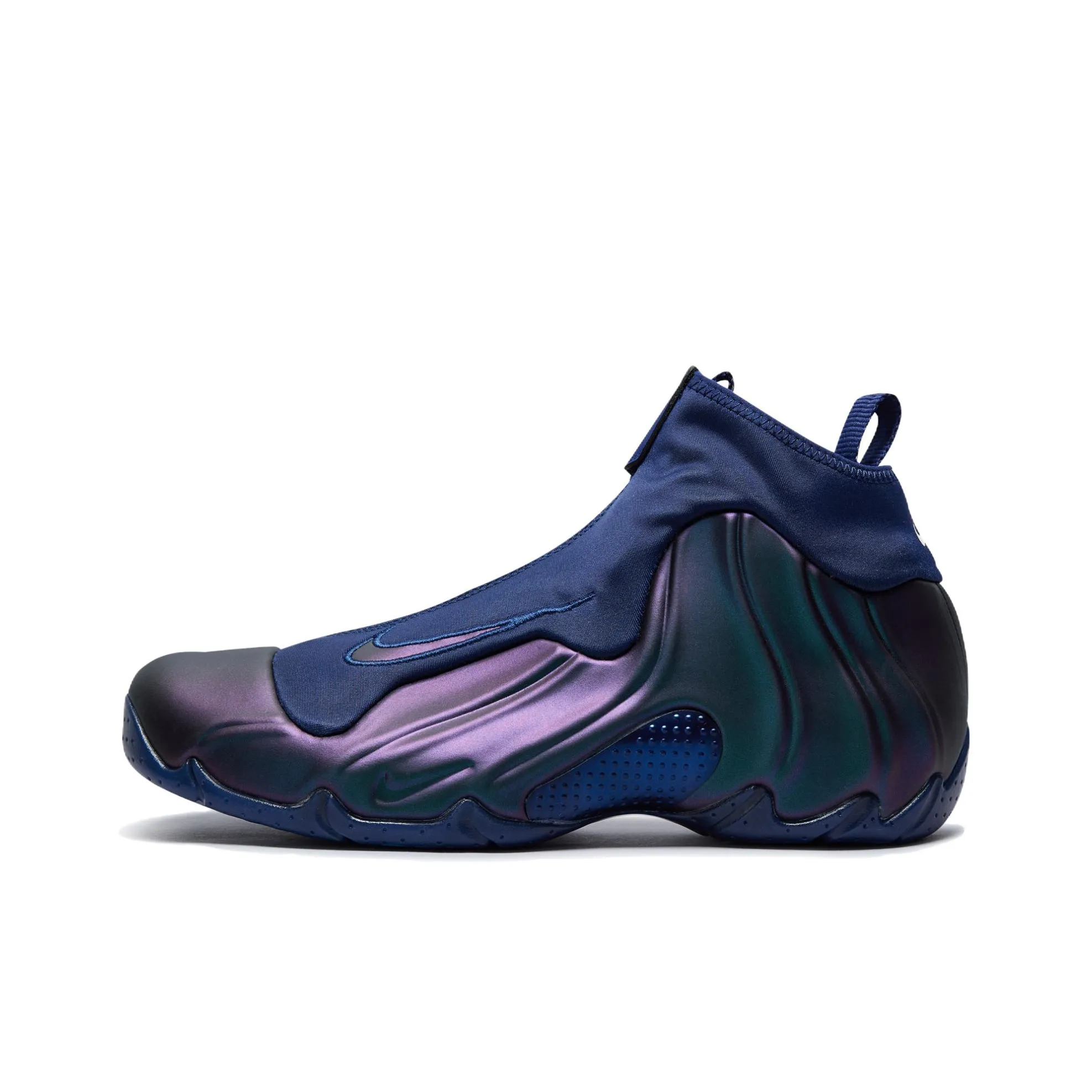 Nike Air Flightposite MID Топ Баскетбольные Кроссовки Мужские Черные Фиолетовые Выпуск 2025