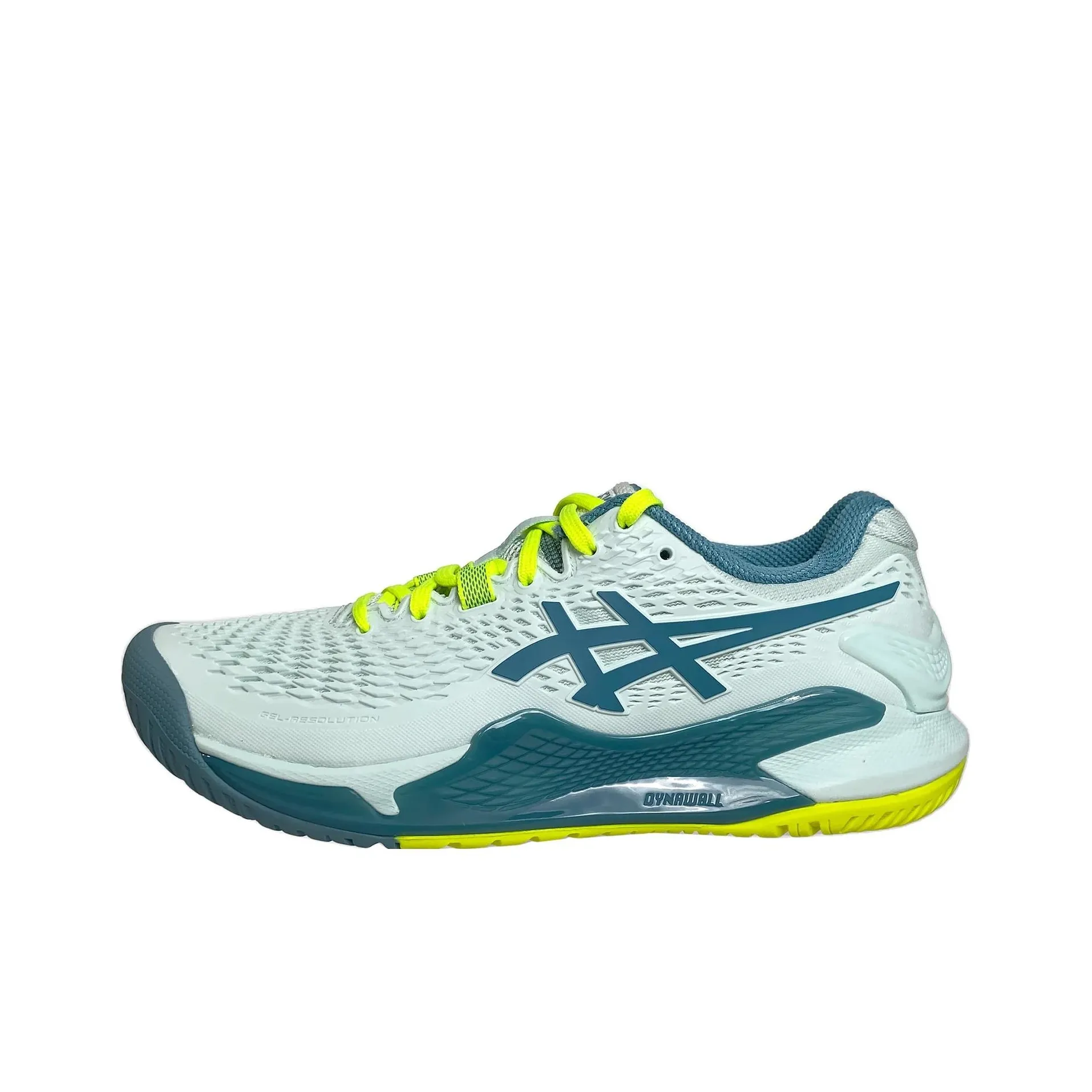Asics Gel Resolution 9 Дышащие Низкие Кроссовки для Тениса Женские Синие