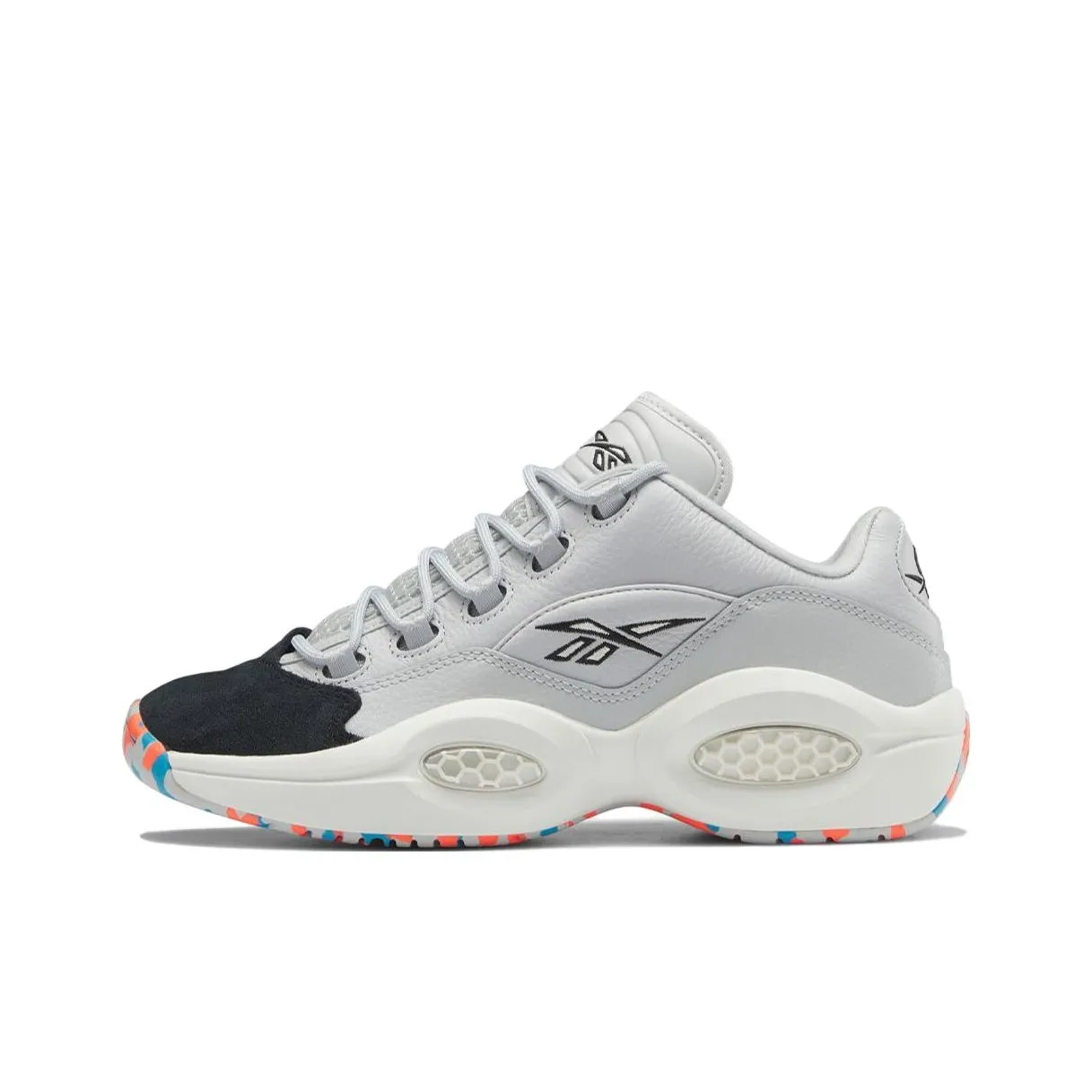 REEBOK Question Low 'REC CENTER' Устойчивые к истиранию Дышащие Низкие Кеды Баскетбольные Кроссовки Унисекс