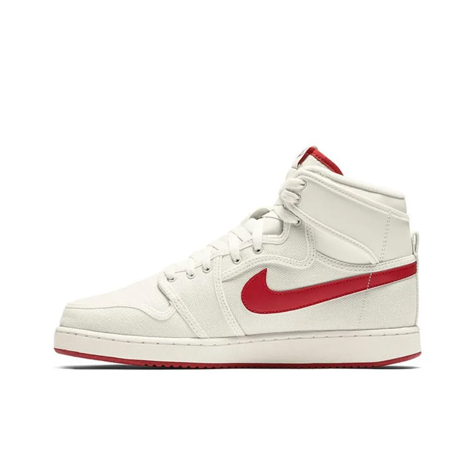 Jordan Air Jordan 1 Ретро KO Парус High Top Винтажные Баскетбольные Кроссовки Мужские Белый Красный 2016 Выпуск