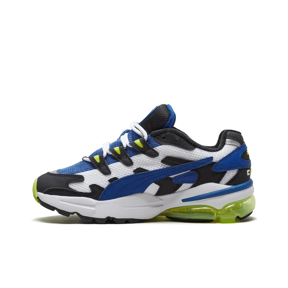 PUMA CELL Alien OG Сетчатая ткань Устойчивая к истиранию Низкий топ Кроссовки унисекс Белый Синий
