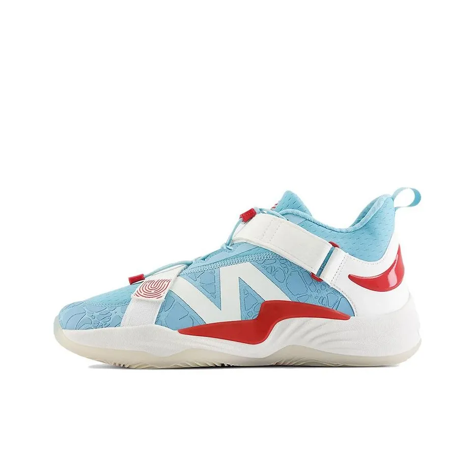 New Balance Lindor 2 Training Shoes Men Low-Top White Blue Red