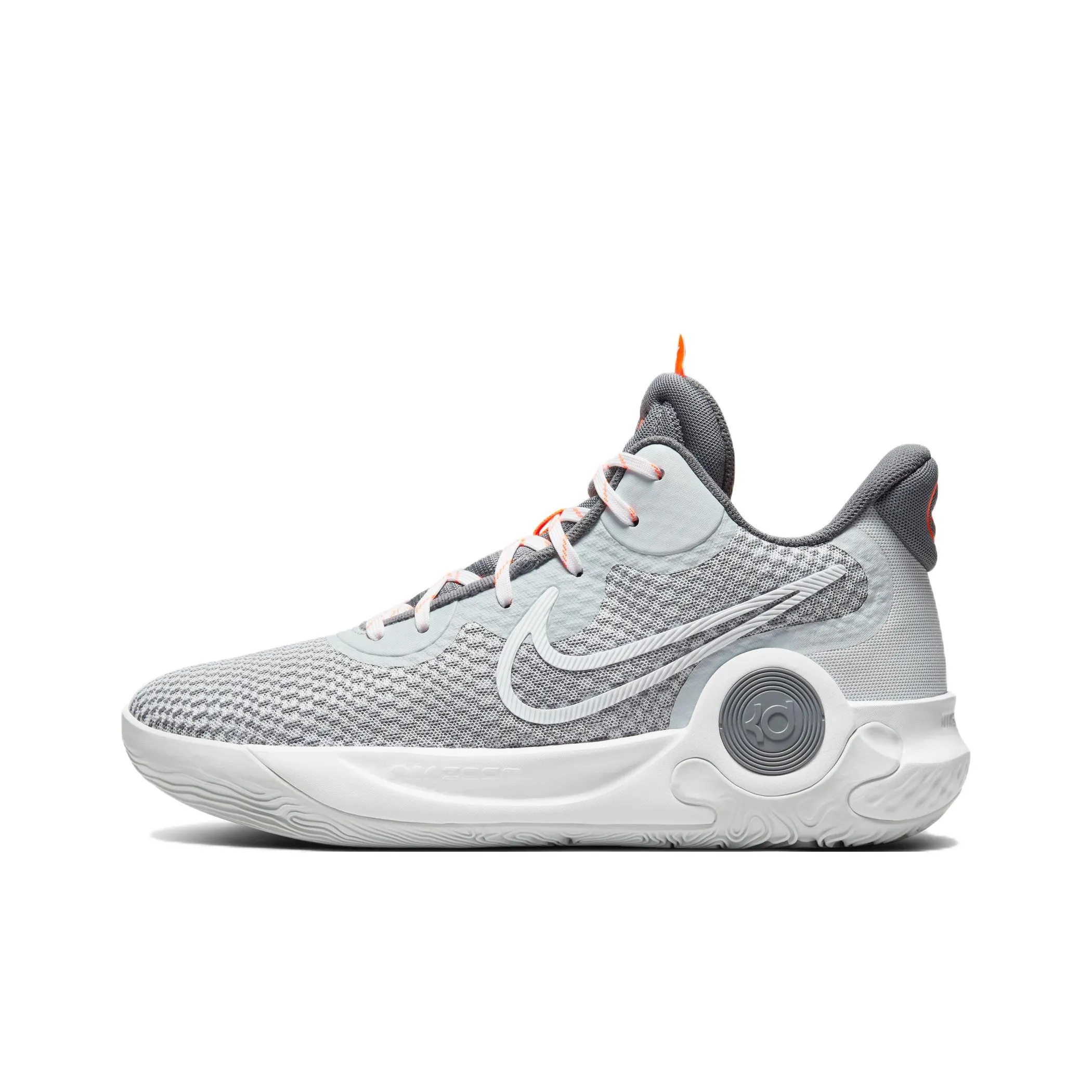 Nike KD Trey 5 IX MID Топ Баскетбольные кроссовки Унисекс Белый Серый Азиатская версия