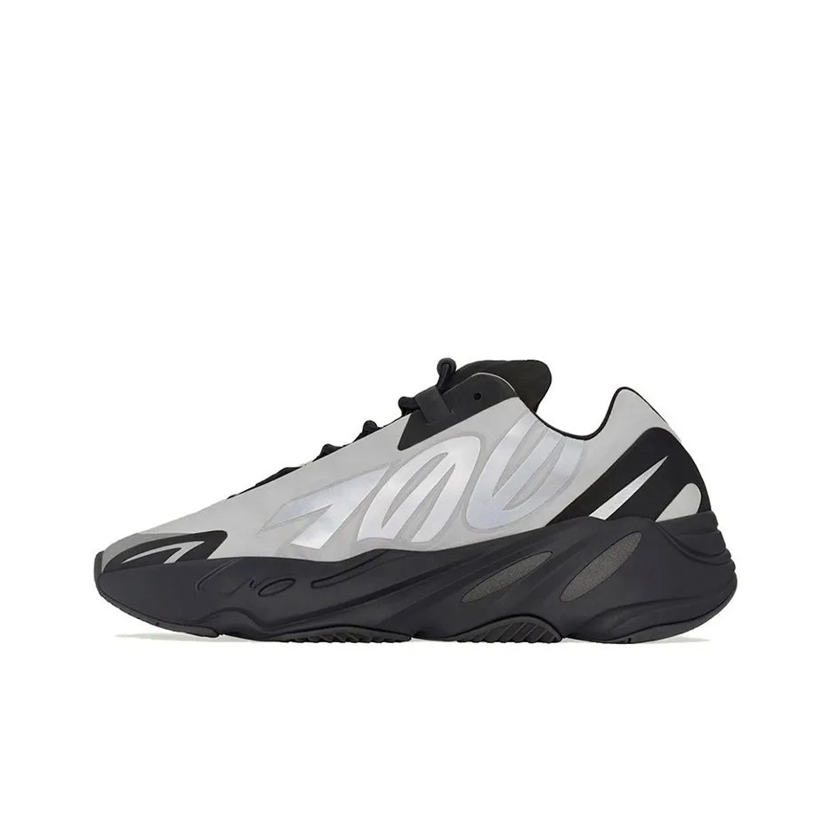 Adidas Originals Yeezy Boost 700 MNVN Chunky Sneakers Unisex Low Top Black/Gray