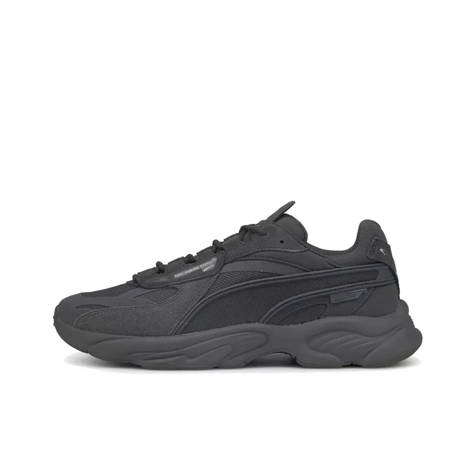 PUMA RS Connect MONO Дышащие Низкие Кроссовки Унисекс Черные