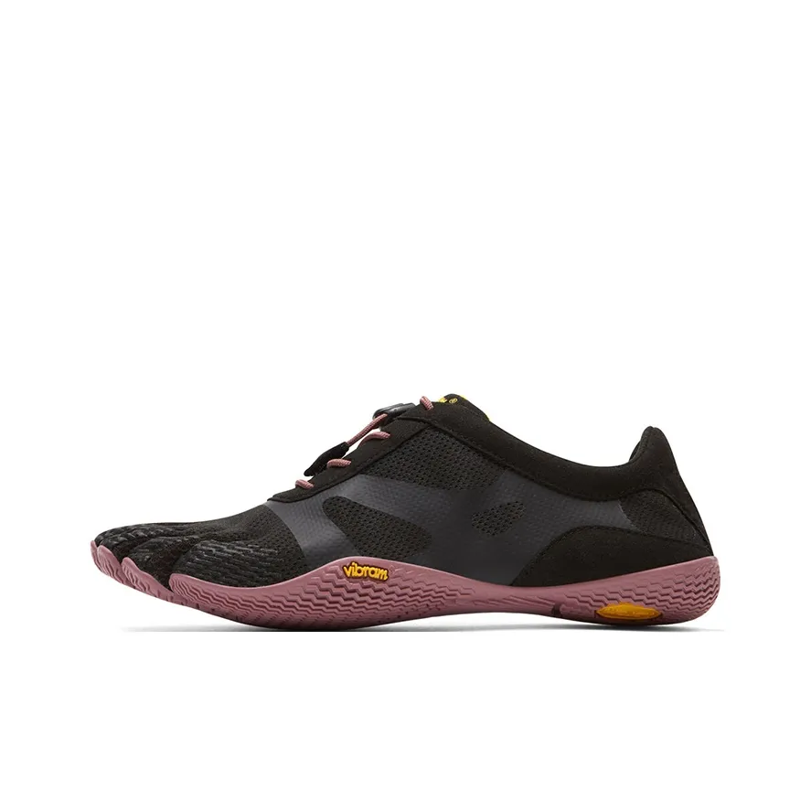 Vibram KSO EVO FIVE Fingers Низкие кроссовки для тренировок Женские Черные Розовые