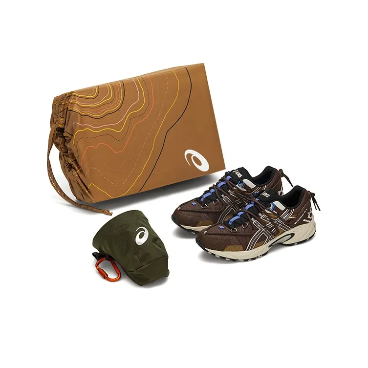 Asics Гель Kahana TR V2 Low Топ Походная обувь Унисекс Кофе