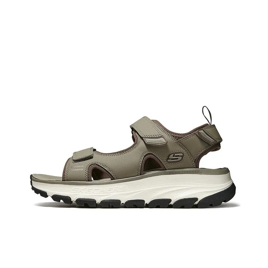Skechers D'Lux Trekker Sandal Пляжные сандалии Мужские Коричневые