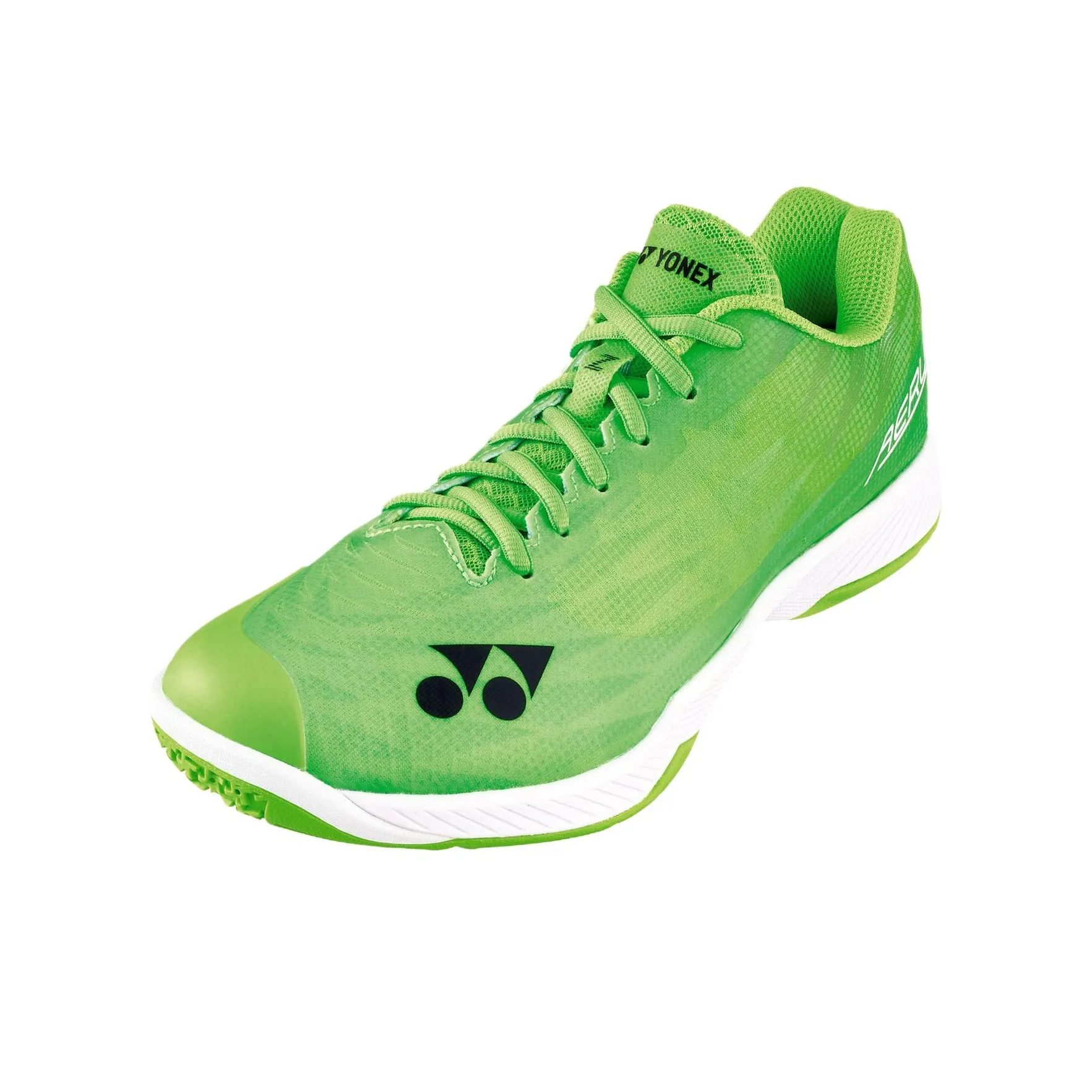 YONEX POWER CUSHION AERUS Z Противоскользящая Износостойкая Низкая Обувь для Бадминтона Унисекс Блестящий Зеленый