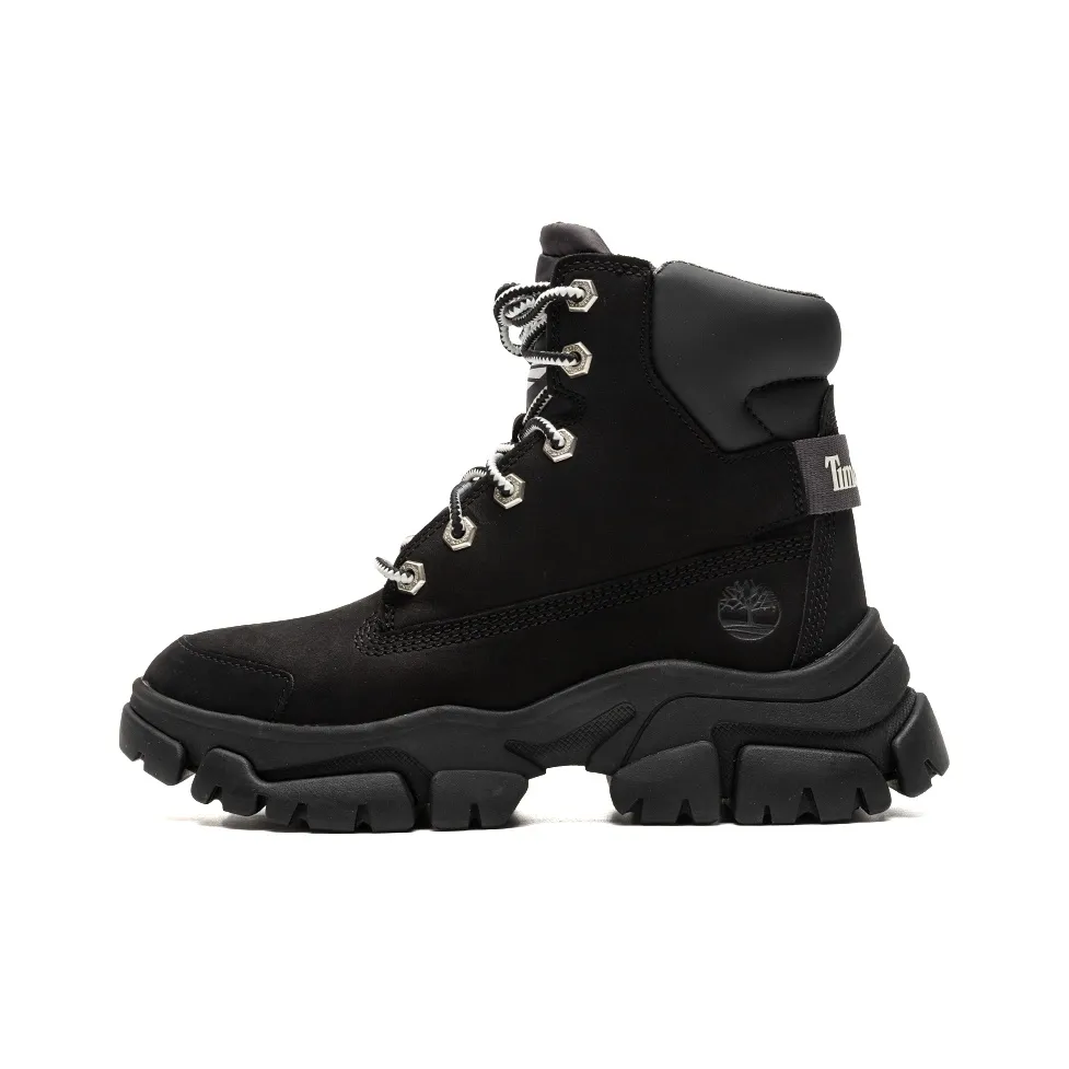 Timberland Износостойкие высокие уличные ботинки женские черные