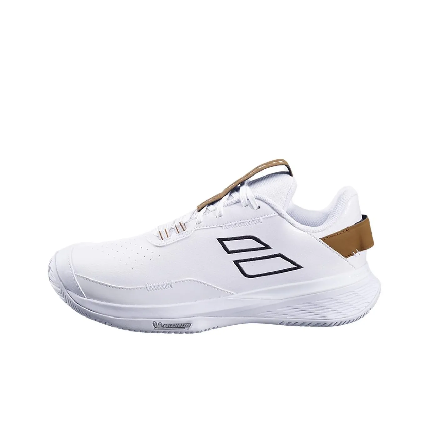 Babolat SFX EVO Устойчивые к истиранию Низкие Кроссовки для тенниса Мужские Белый-Коричневый