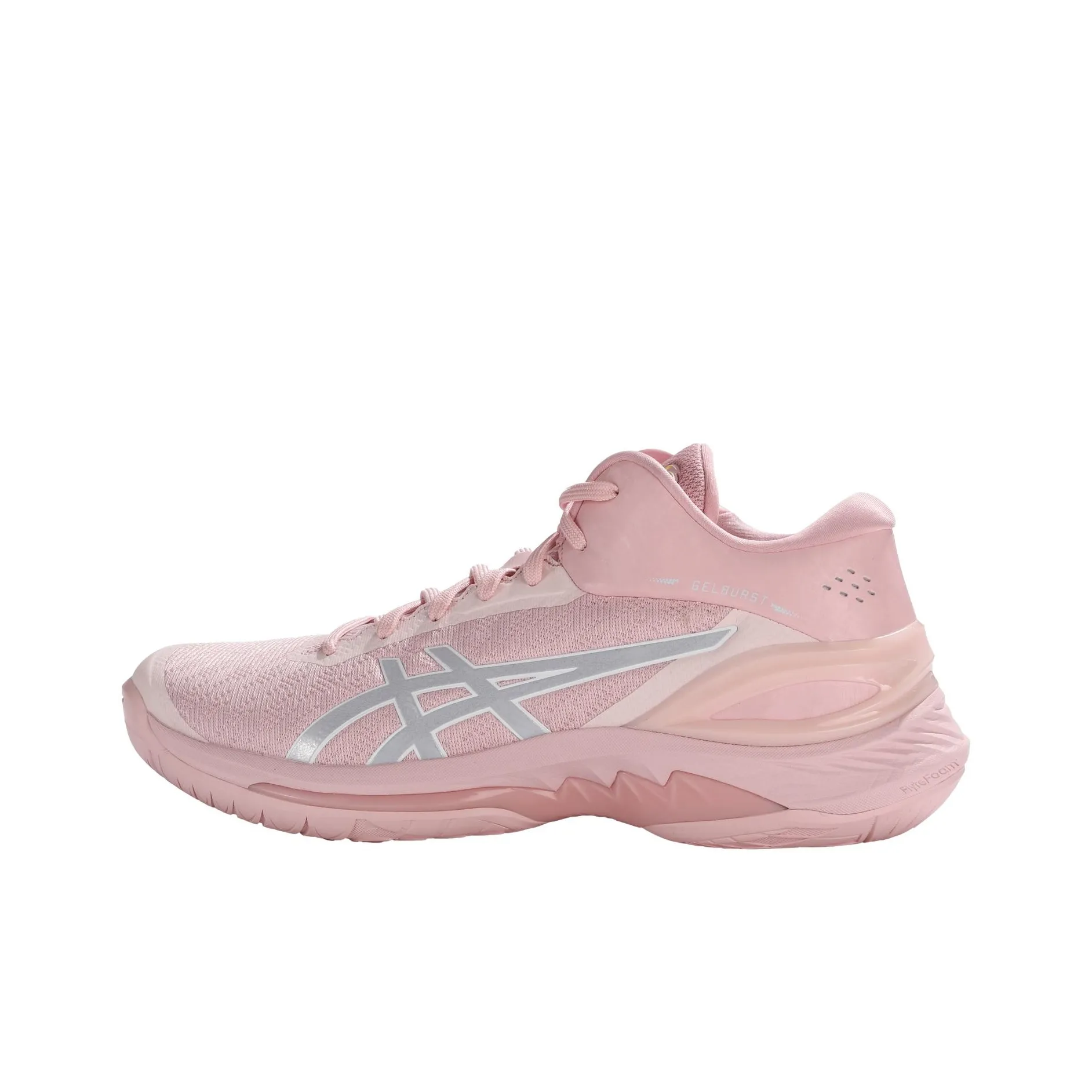 ASICS GELBURST 28 Текстиль Синтетическая кожа Устойчивый к истиранию Верх баскетбольных кроссовок Мужской Розовый