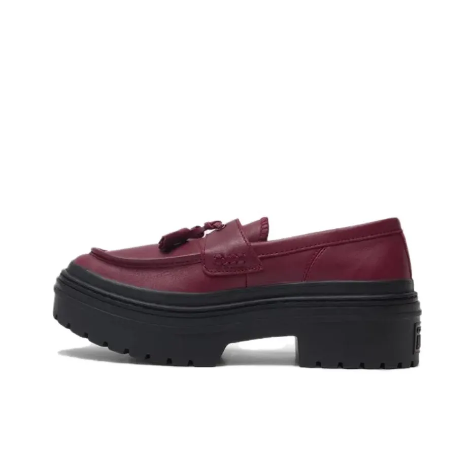 Конверс All Star Lugged Лоферы Женские Красные