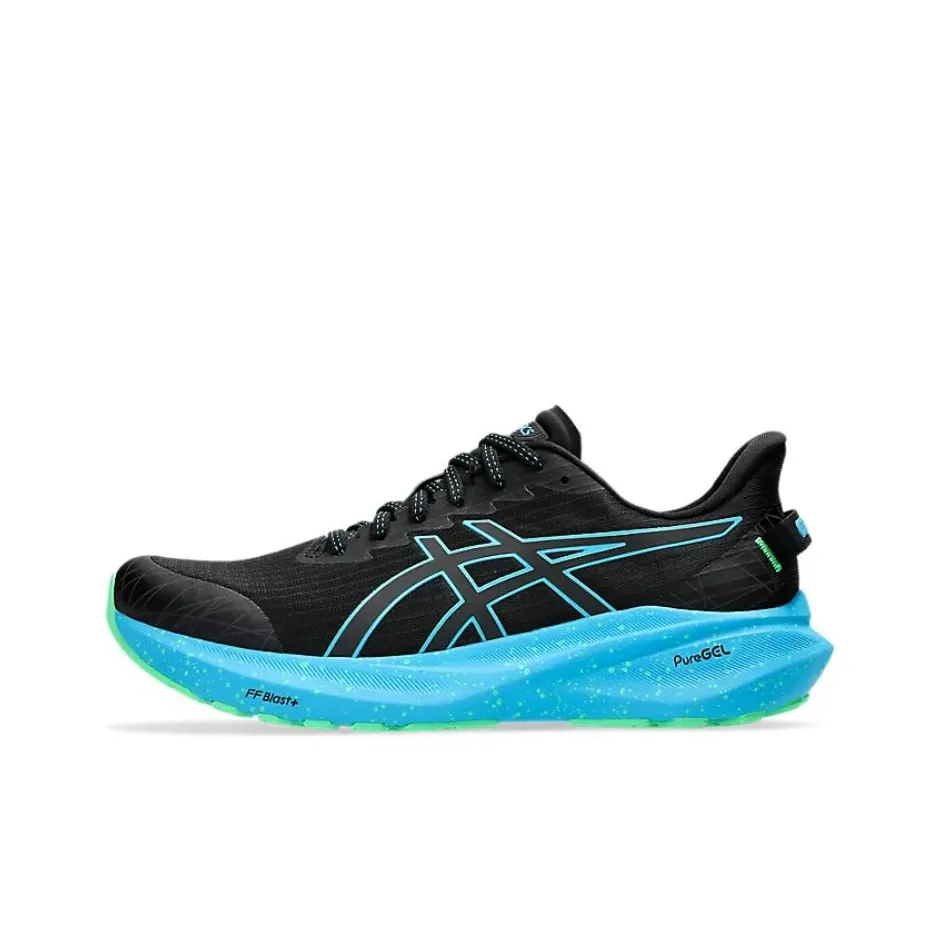 Asics GT 2000 13 Низкие Кроссовки для Бега Мужские Черные Синие
