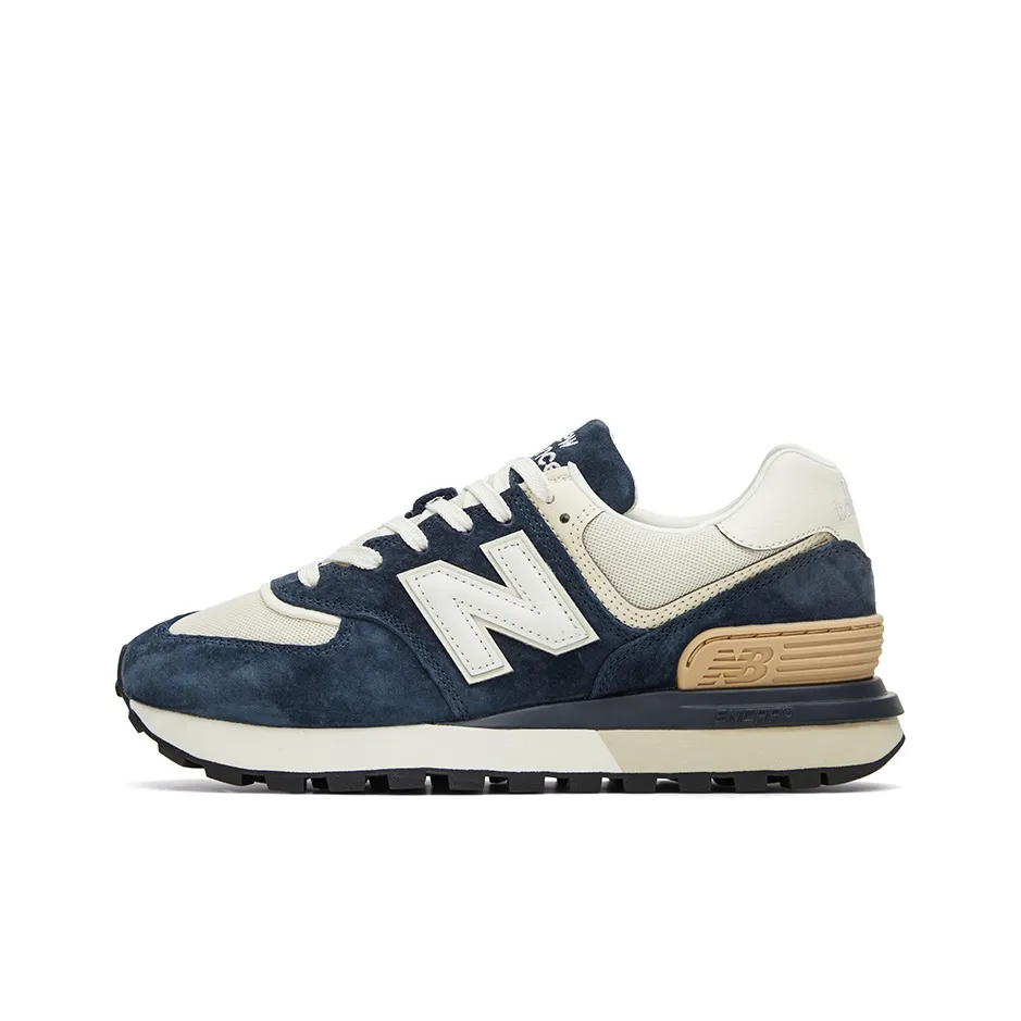 New Balance NB 574 Running Shoes Unisex Low Top Blue/White