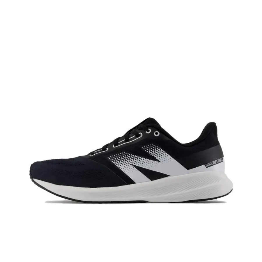 New Balance NB Drft Комфортный Сетчатый Ткань Амортизация Низкий Топ Беговые Кроссовки Мужские Черный Белый