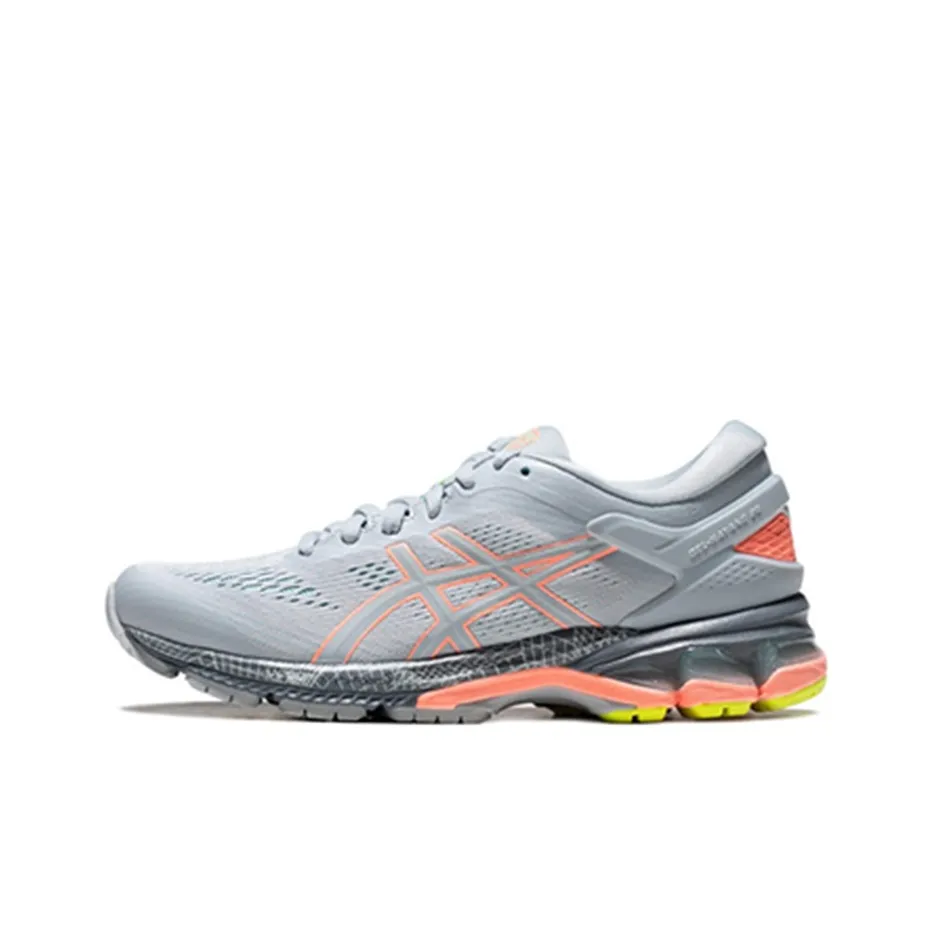 Asics Gel Kayano 26 LS Low Топ Беговые кроссовки Женские Серый