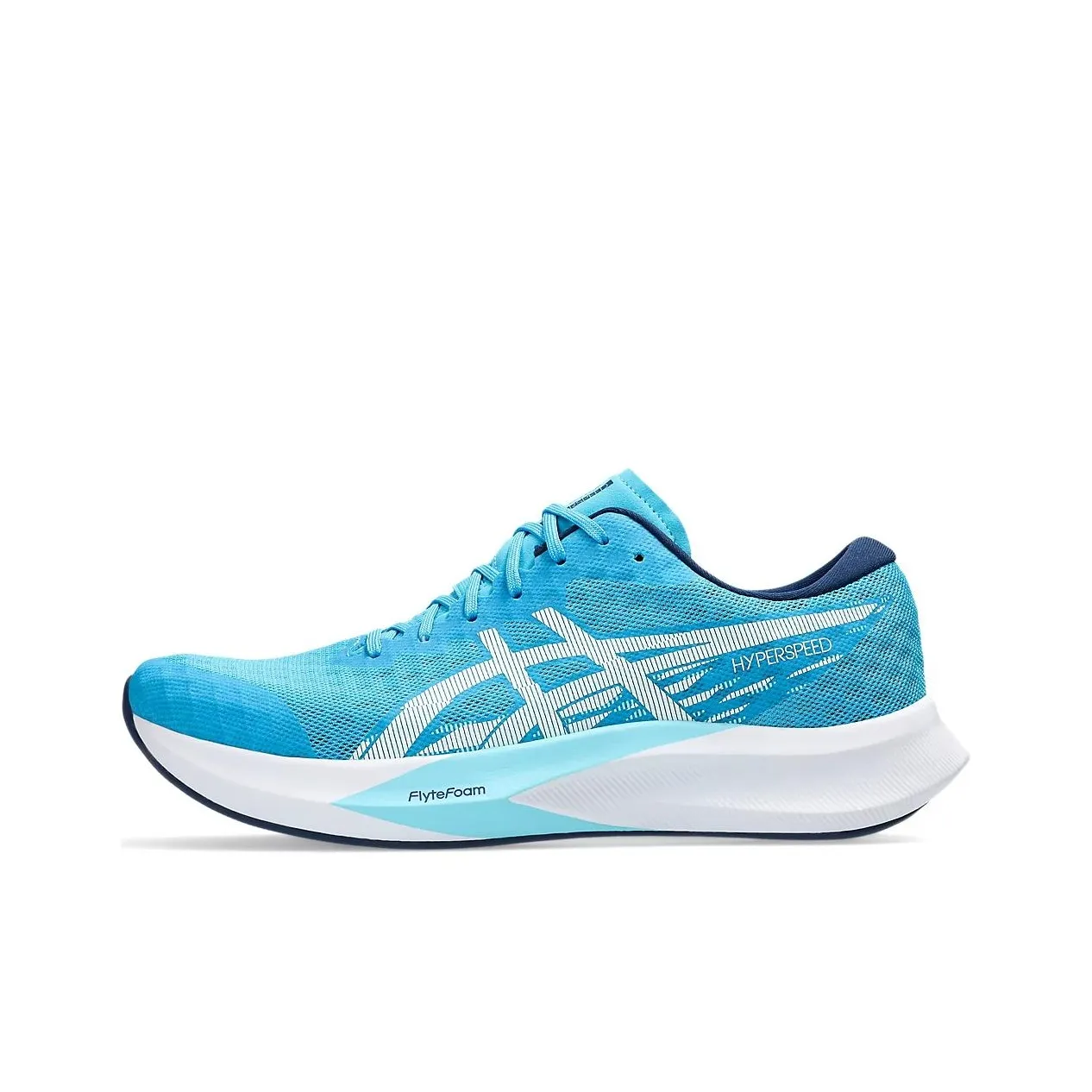 ASICS HYPER SPEED 4 Амортизация Противоскользящая Низкий Верх Тренировочная Беговая Обувь Мужская Синие Белые