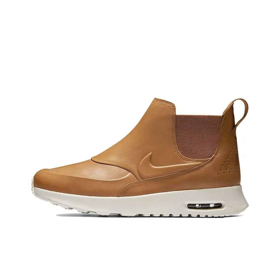 Nike Air Max THEA MID Топ Беговые кроссовки Женские Коричневый