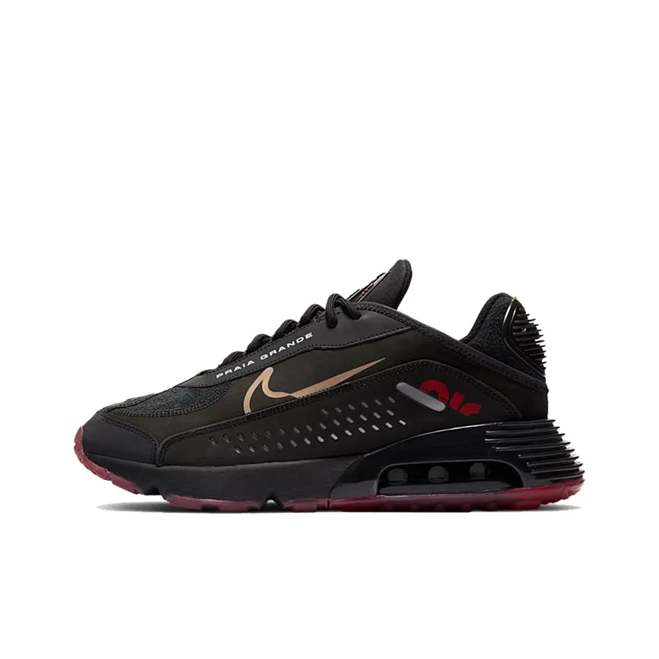 Nike Air Max 2090 Running Shoes Unisex Low Top Black/Gold