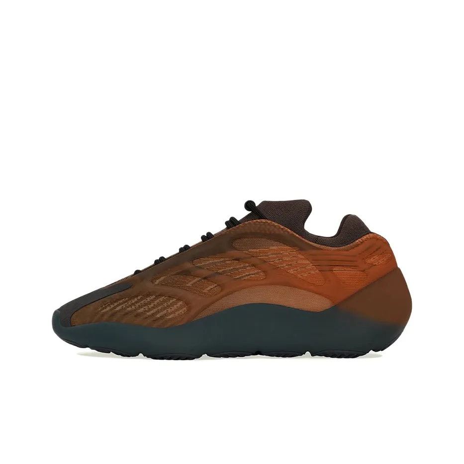 Adidas Originals Yeezy Boost 700 V3 Chunky Sneakers Unisex Low Top Umber/Brown/Orange/Black