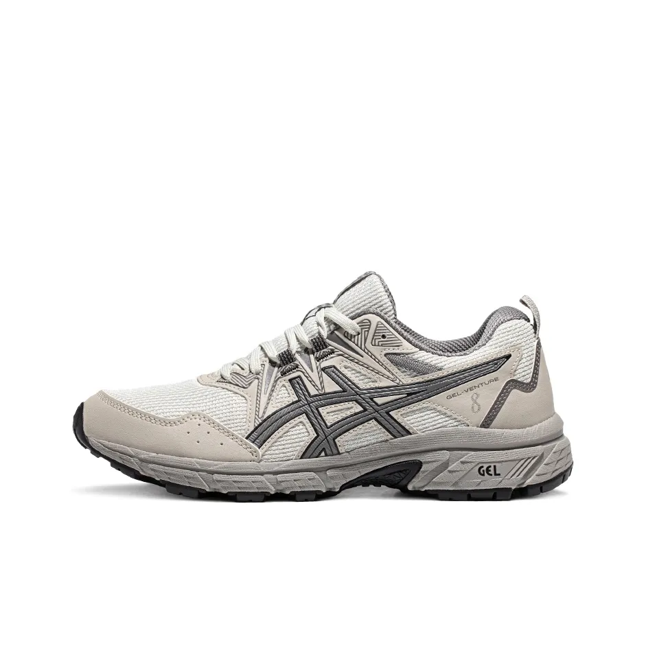 Asics Gel Venture 8 Low-Top Беговые кроссовки Женские Серый Серый