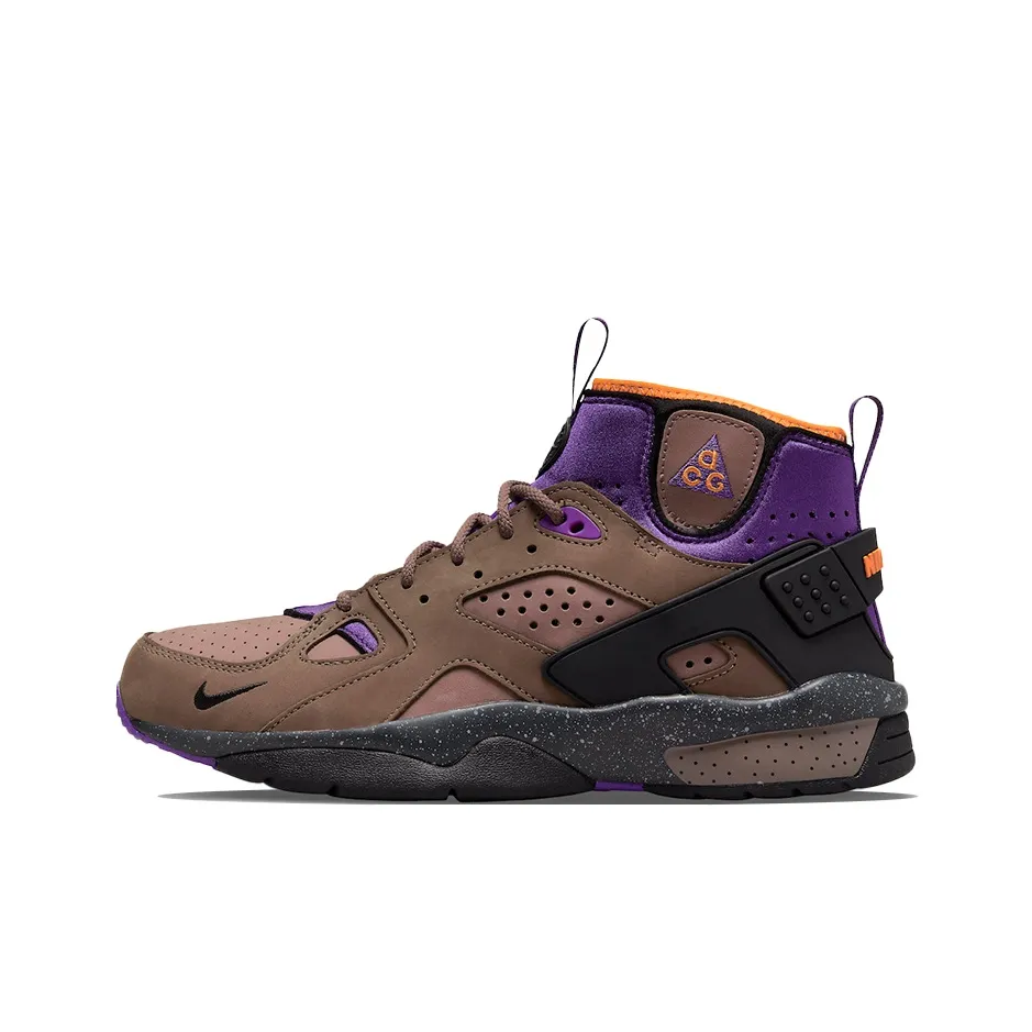 Nike Air Mowabb ACG Trails END. Коричневый Короткий Альпинистский Adventure Обувь Унисекс Коричневый Фиолетовый
