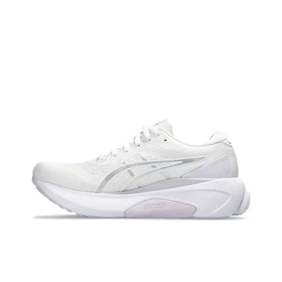 Asics Gel Kayano 30 Низкий Топ Марафон Беговые Кроссовки Женские Белые