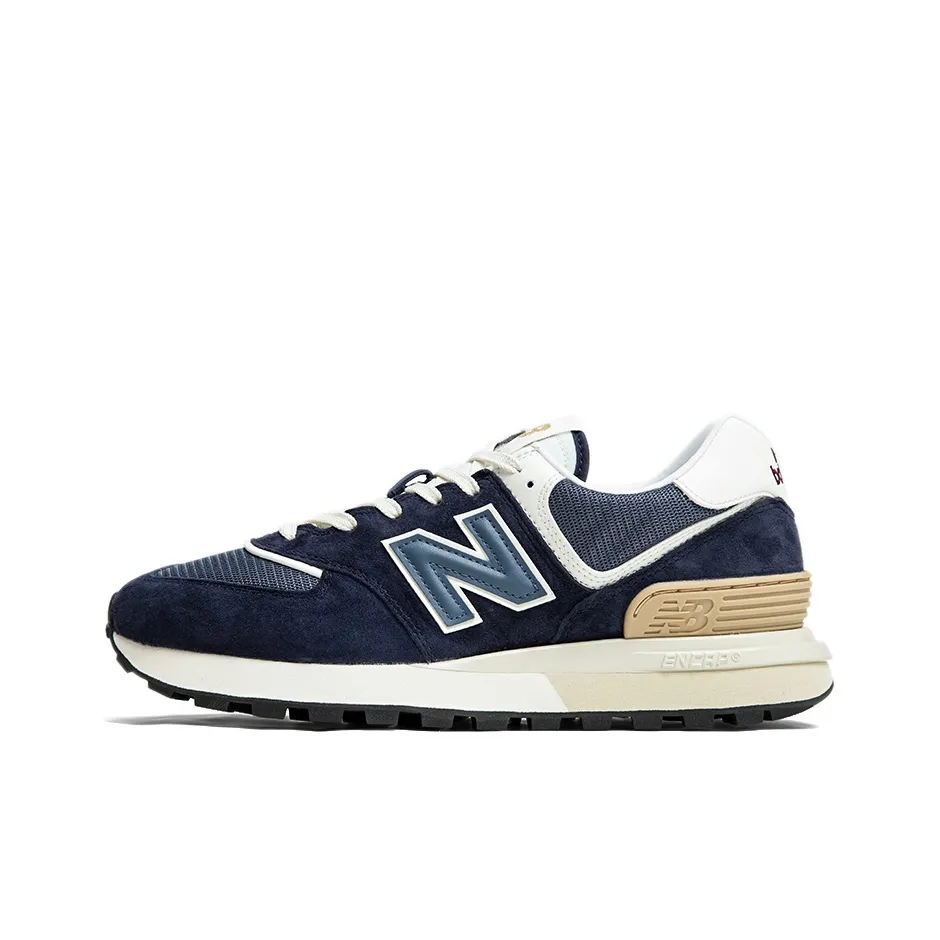 New Balance NB 574 Running Shoes Unisex Low Top Blue/White