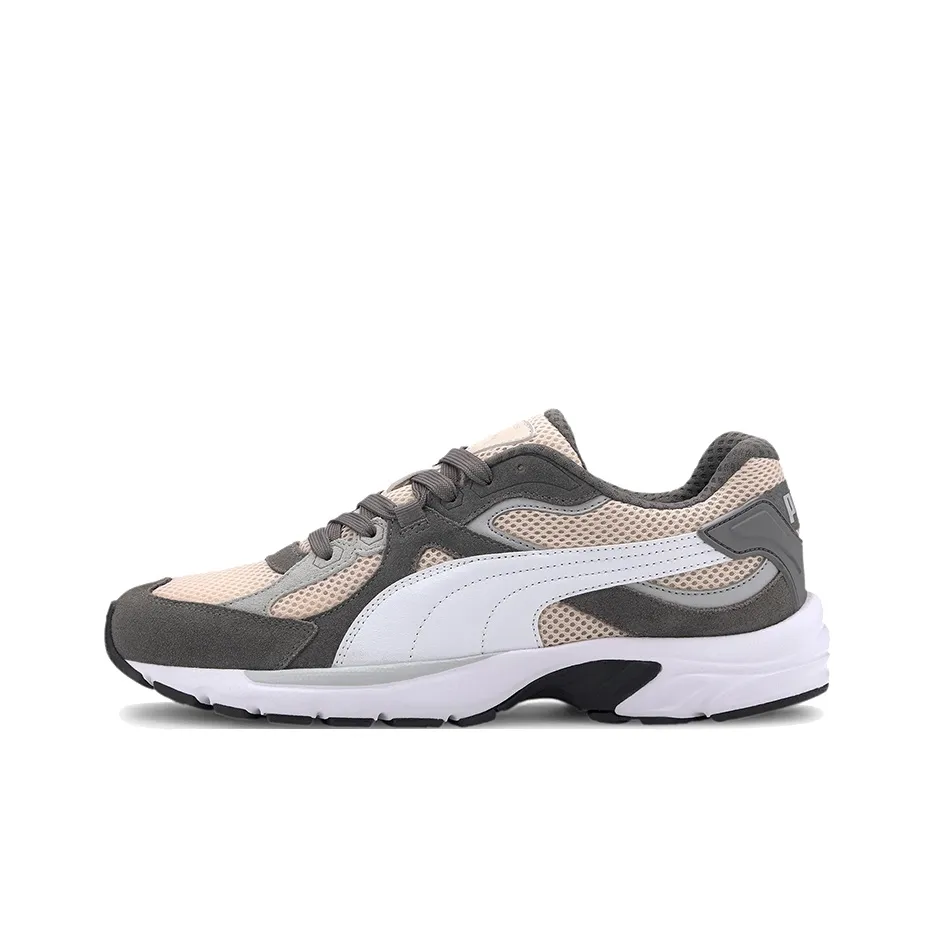 Puma Axis Спортивная амортизация противоскользящие легкие низкие беговые кроссовки унисекс серые