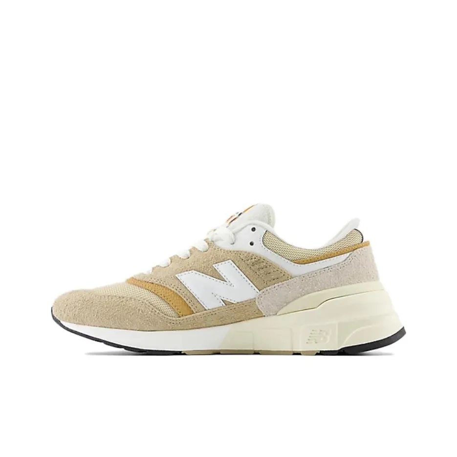 New Balance NB 997R Running Shoes Unisex Low Top Beige/Yellow