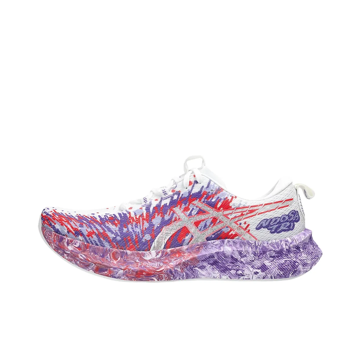 ASICS NOOSA TRI 16 Амортизация Низкий Топ Беговые Кроссовки Мужские Фиолетовые